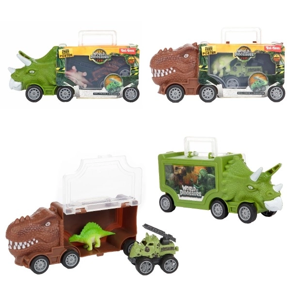 Dinosaurier LKW Spielzeug mit Zubehör