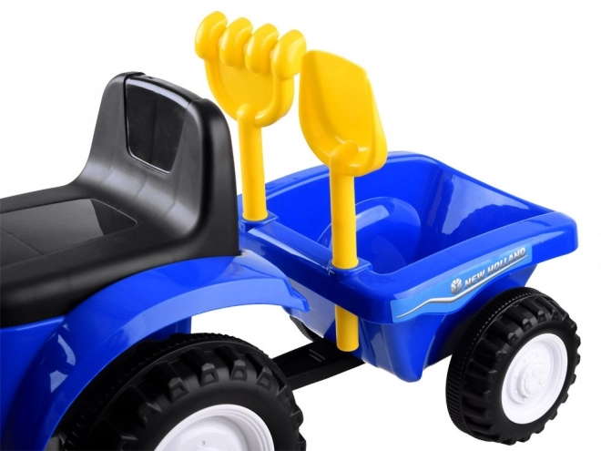 New Holland Kindertraktor mit Anhänger