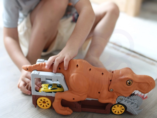 Dinosaurier-Auto-Abschussrampe