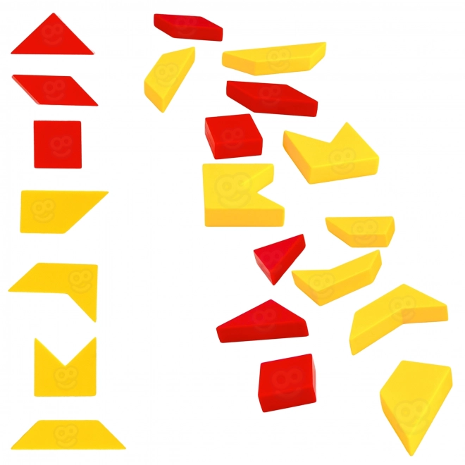 Woopie Tangram-Logikspiel Taschentraining für das Gehirn