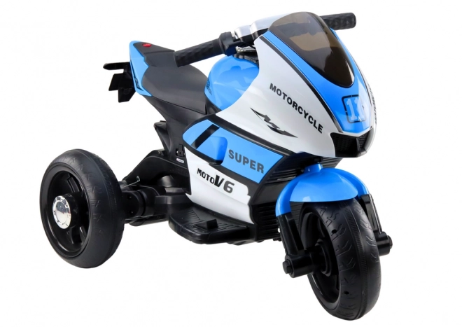 Blauer Kindermotorrad