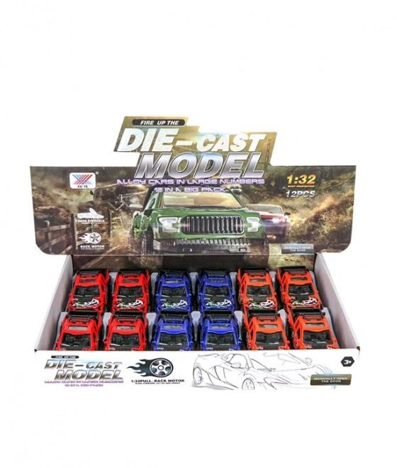 Spielzeugauto mit Pull-Back-Funktion