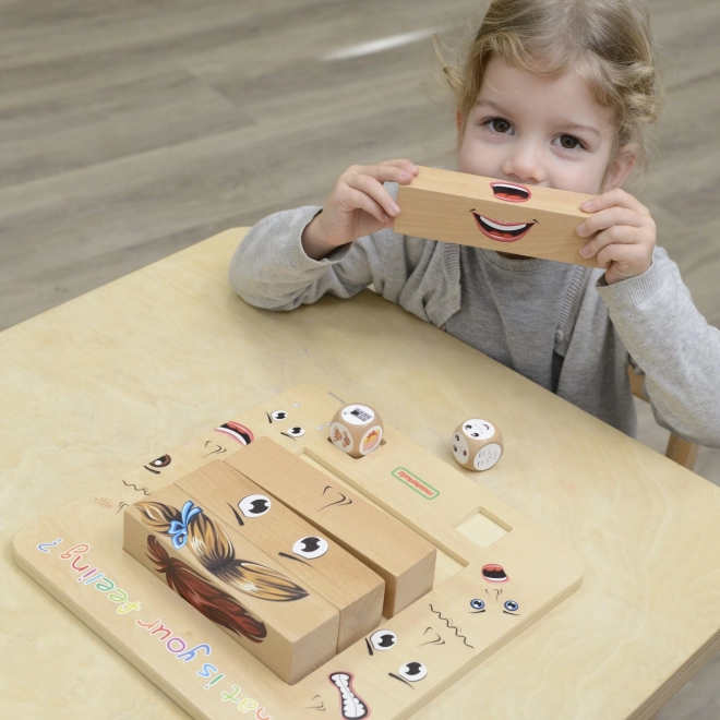 Lernspiel Emotionen von Masterkidz - Montessori Holzspiel