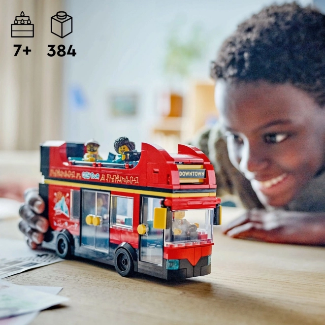 Roter Doppeldeckerbus von LEGO City