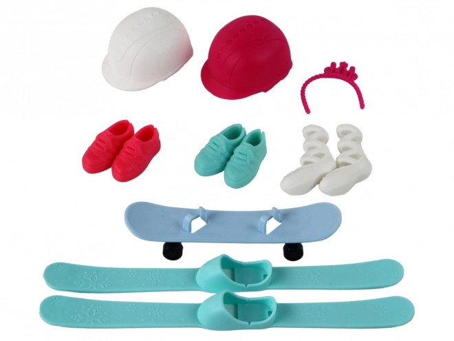 Anlily Puppe 4 Sportarten Set