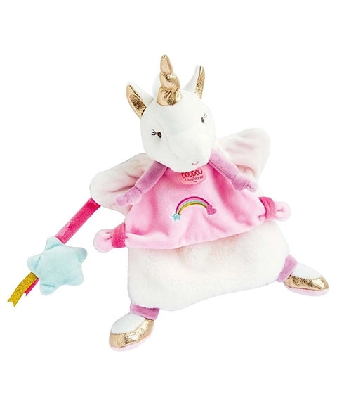 Pädagogische Handpuppe Einhorn 25 cm