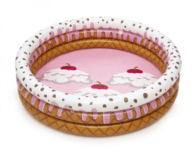 Aufblasbarer Eiscreme-Pool 1,60 m x 38 cm