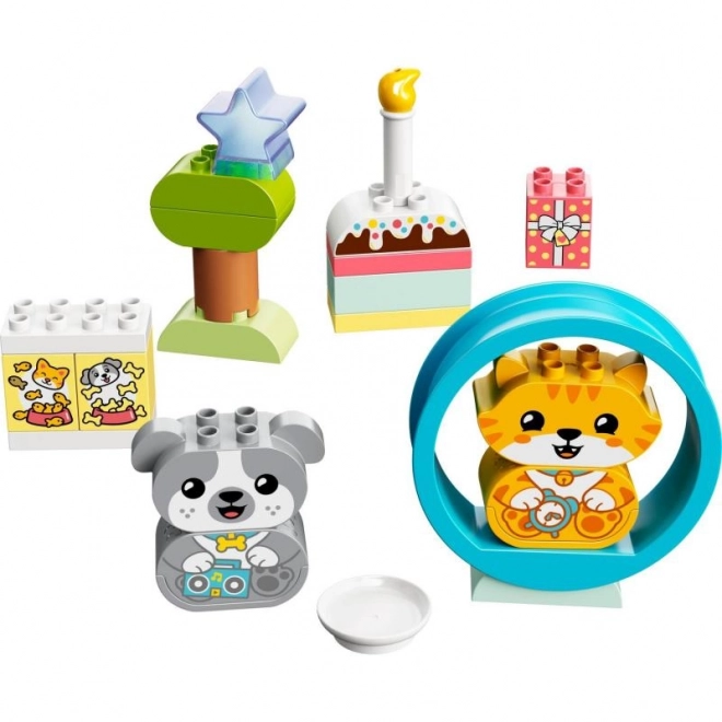 Lego Duplo Mein Erster Welpe und Kätzchen mit Geräuschen