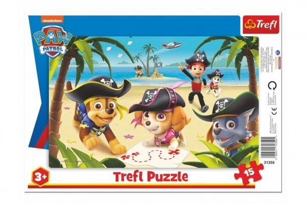 Puzzle Paw Patrol: Piratenabenteuer 15-teilig