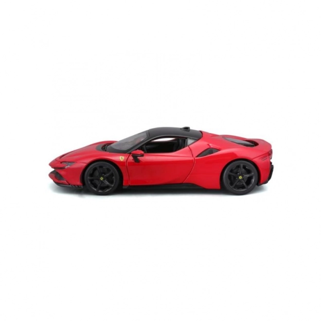 Bburago Ferrari SF90 Stradale Rot Modellauto