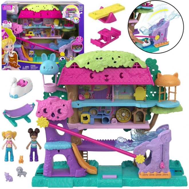Polly Pocket Abenteuerbaumhaus Spielset