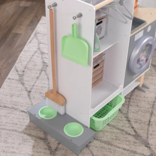 Kidkraft Holzspielküche mit Waschküche