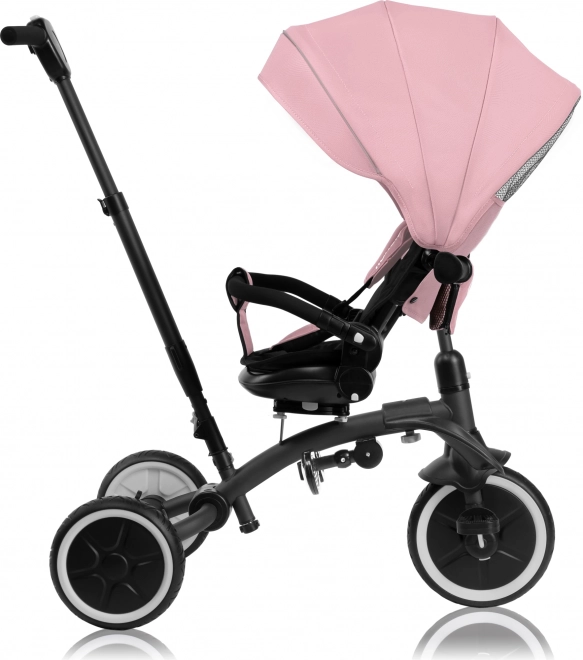 Lionelo Tris Plus 2-in-1 Dreirad in Pink Rose