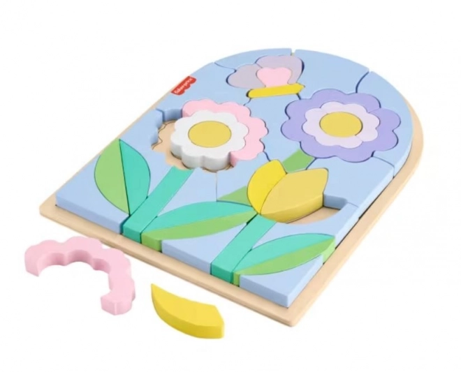 Holzpuzzle Blumen von Fisher-Price