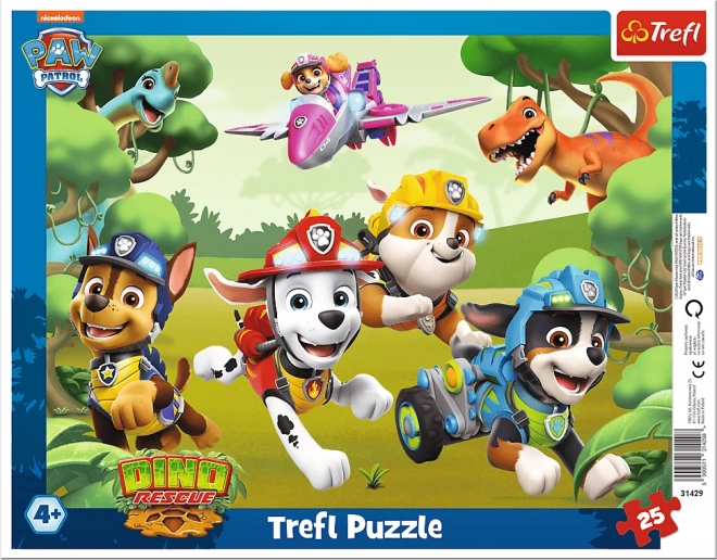 Pfotenpatrouille: Erstaunliche Hundetricks Puzzle 25 Teile