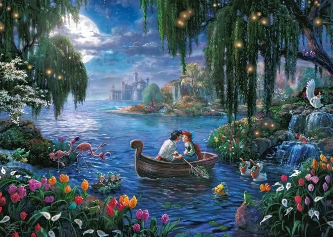 Puzzle Die kleine Meerjungfrau und Prinz ERIC 1000 Teile – SCHMIDT