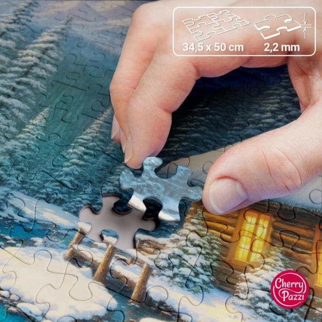 Winterlicher Flüstern 500 Teile Puzzle