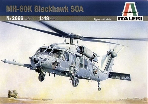 Modellhubschrauber Italeri MH-60K Black Hawk SOA