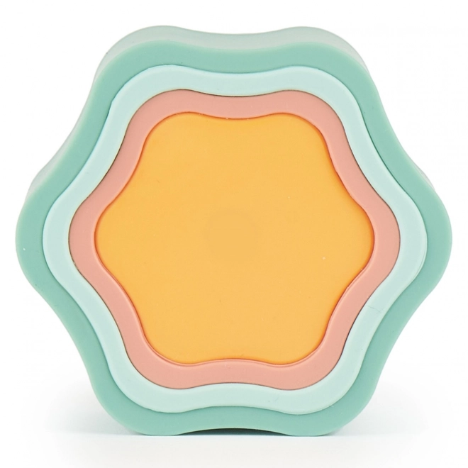Bieco Silikon Stapelblume Tropical Vibe