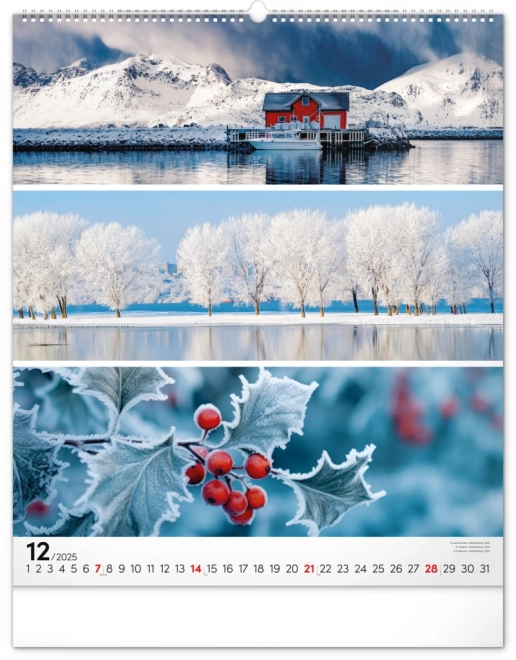 Wandkalender Palette 2025