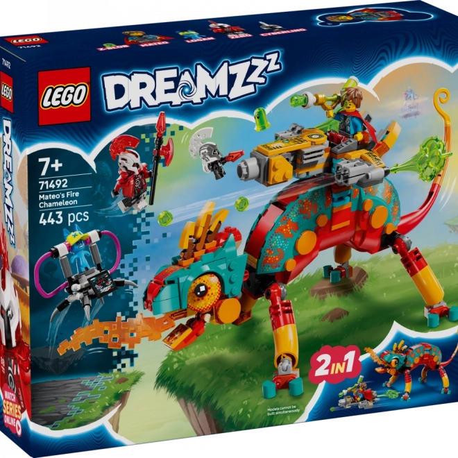 LEGO Dreamzz Mateo und sein feuriger Chamäleon
