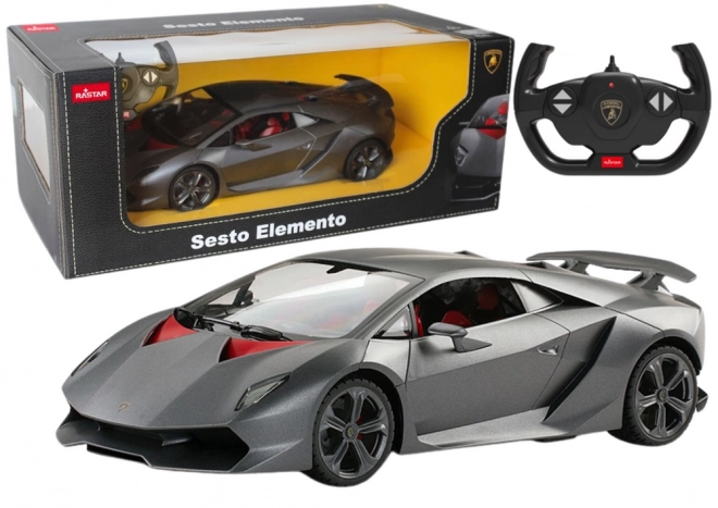 Fernsteuerbares Lamborghini Sesto Grau Modellauto