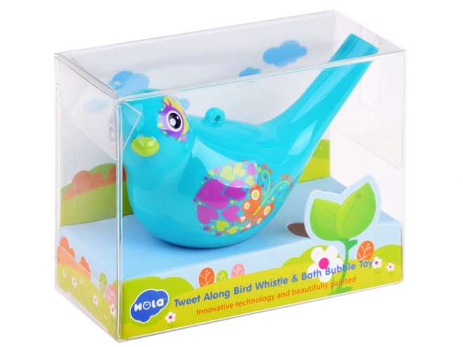 Wasserpfeife-Quietsch Vögelchen – Blau