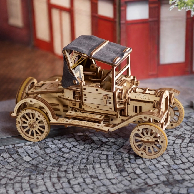 Ugears Historisches Automobil-Puzzle aus Holz