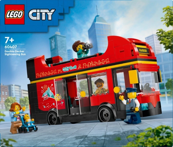 Roter Doppeldeckerbus von LEGO City