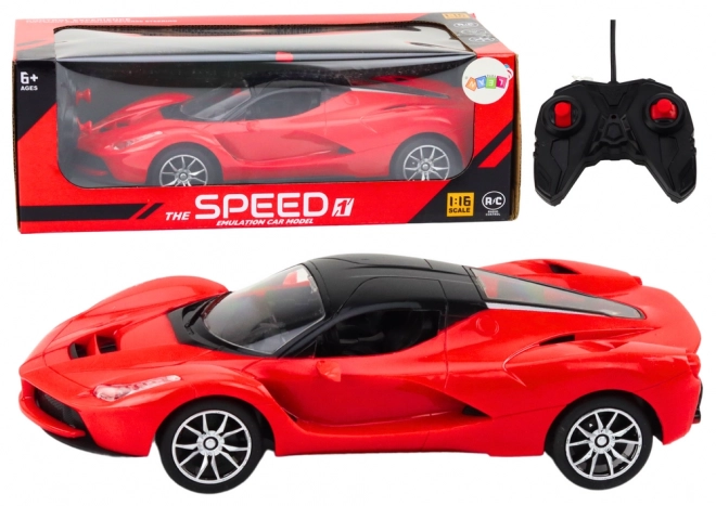 Ferngesteuertes Sportauto RC Rot