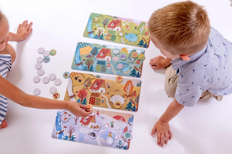 Lernen durch Spiel nach Montessori