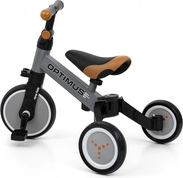 3-in-1: Dreirad, Laufrad und Dreirad mit Pedalen