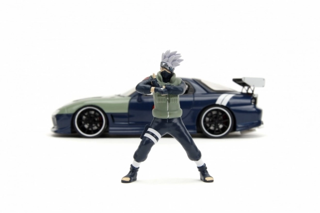 Mazda RX-7 1993 mit Naruto Figur im Maßstab 1:24 von Jada Toys