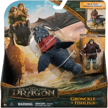 Drachenzähmen leicht gemacht - Drache und Wikinger Gronckle und Rotzbakke