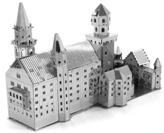 3D Metallpuzzle Schloss Neuschwanstein