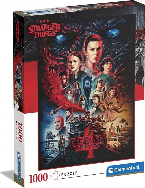 Clementoni Puzzle Stranger Things 4. Staffel 1000 Teile