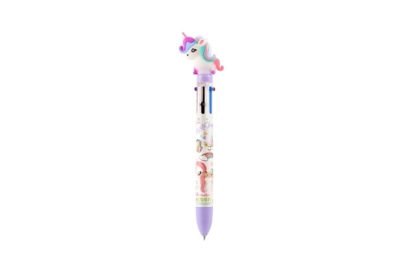 6 Tintenfarben in einem Stift