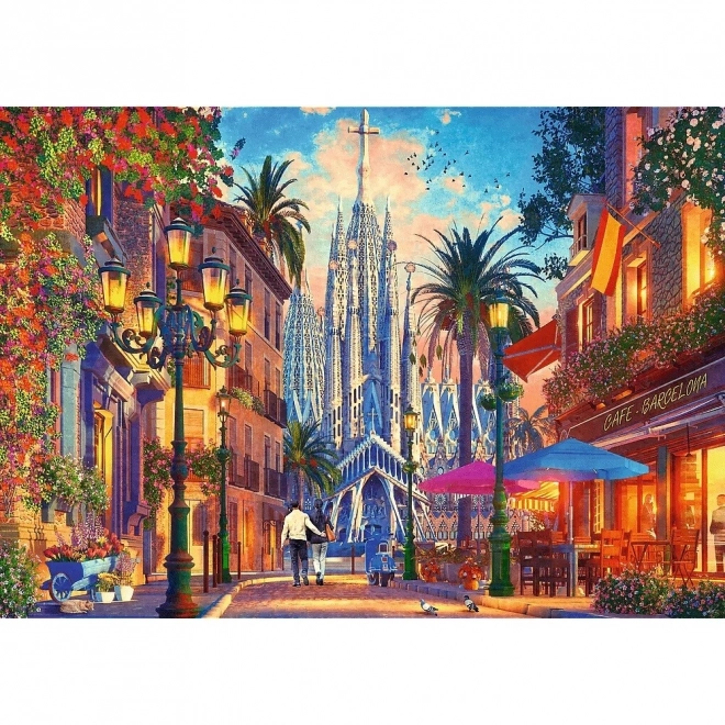 Puzzle 1000 Teile Barcelona Spanien