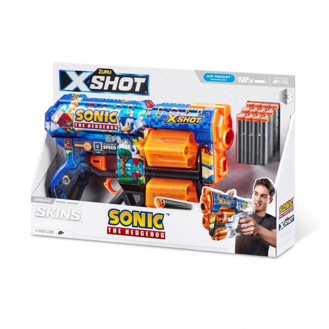 X-Shot Skins Dread Sonic the Hedgehog Blaster