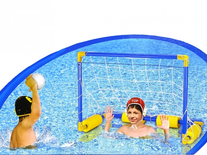 Wasser-Spielset mit Tor und Ball