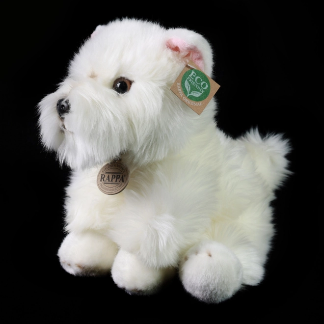 Sitzender Westie Plüschhund 30 cm Umweltfreundlich