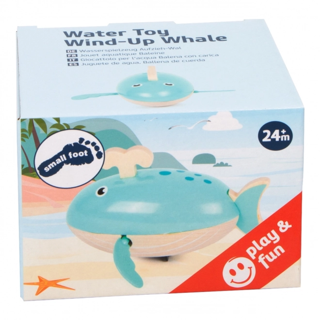 Kleine Fuß Wasserspielzeug Wal