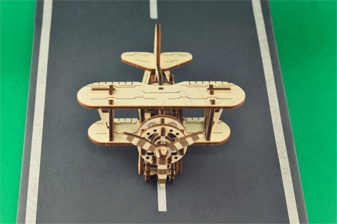 Holzpuzzle 3D-Doppeldecker