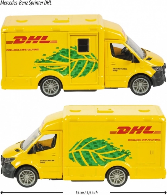 Majorette Mercedes-Benz DHL Fahrzeug