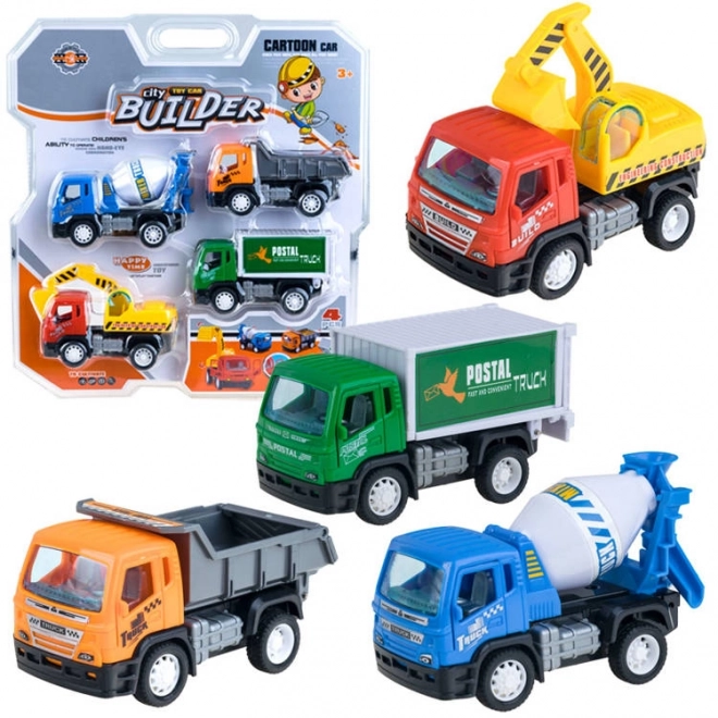 Spielzeug Set - Bau Fahrzeuge