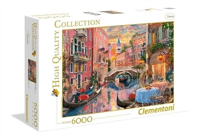 Clementoni Puzzle Sonnenuntergang in Venedig 6000 Teile