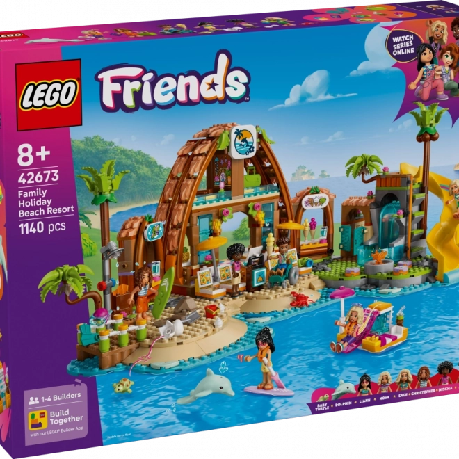 LEGO Friends Familienurlaub am Strand
