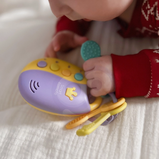 Interaktives Autoschlüssel-Set mit Fernbedienung und Beißring für Babys