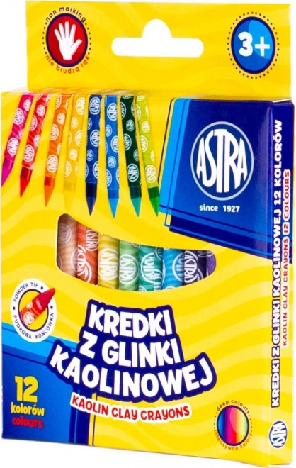 ASTRA Kaolin-Pastelle 12 Stk.
