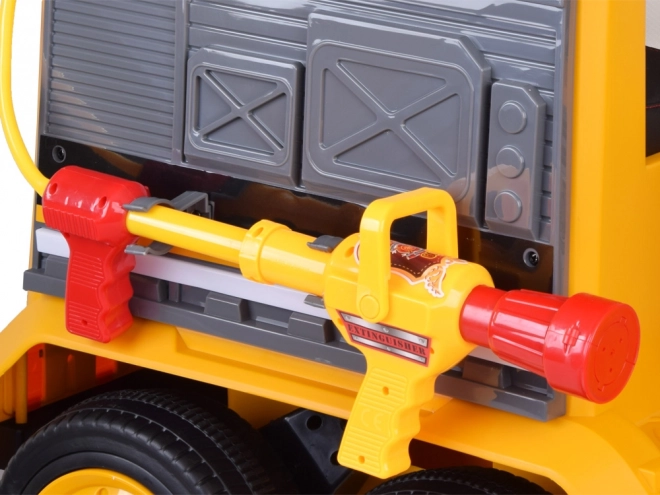 Batteriebetriebenes Auto mit beweglichem Arm und Lichteffekten